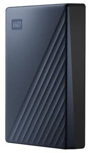 My Passport Ultra USB-C Portable Hard Drive, 4TB Blue - WDBFTM0040BBL-WESN - Picture 1 of 2