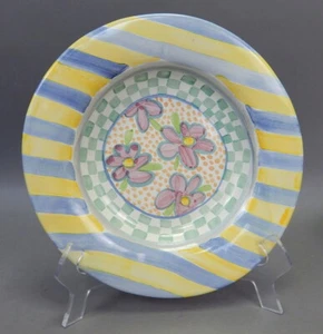 Piatto Ciotola Decorativo Ciotola Ceramica Mirto Bambini 9,5 Vintage - Foto 1 di 3
