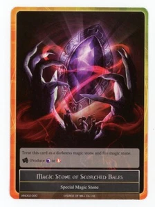 4x Magic Stone of Scorched Bales - Force of Will FOW Vingolf 2 - M/NM - Picture 1 of 1
