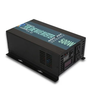 500W Pure Sine Wave Inverter 72V/96V/110VDC to 120V/240V AC Solar Power Inverter - Picture 1 of 9