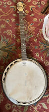Vintage Maybell Banjo As Is Needs Nut Head Bridge Tailpiece Unknown Model As Is for sale