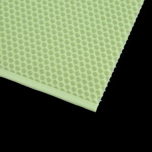 New 10Pcs Green Plastic Beekeeping Honey Sheet Beeswax Beehive Foundation JY - Picture 1 of 12
