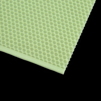 New 10Pcs Green Plastic Beekeeping Honey Sheet Beeswax Beehive Foundation JY - Image 1 of 4