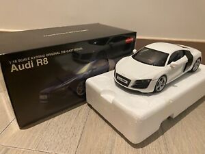 1/18 Kyosho Audi R8 White 09213W New