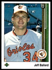 1989 Upper Deck Jeff Ballard Baltimore Orioles #595
