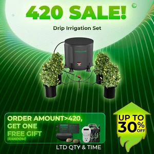 New Mars Hydro Foldable Bucket Drip Irrigation Kits for 8 Indoor Growing Plants - Picture 1 of 12