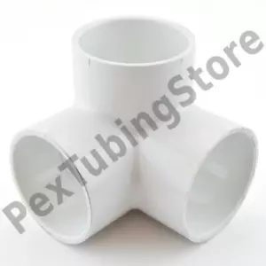 PVC 2" (Sch. 40) Gomito 90° con uscita laterale - Foto 1 di 1