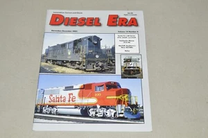 RR train magazine Diesel Era NOV/DEC 2003 Vol 14 #6 Santa Fe Norfolk SD70Ms - Bild 1 von 2