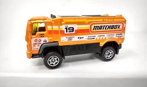 Matchbox 2014 Mattel Desert Thunder V16 Orange Diecast Toy Truck - Picture 1 of 9