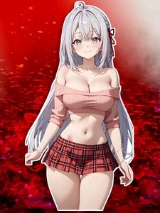 Anime Waifu Alya Sometimes Hides Her Feelings in Russian Alya Vinyl Sticker 6" - Picture 1 of 1