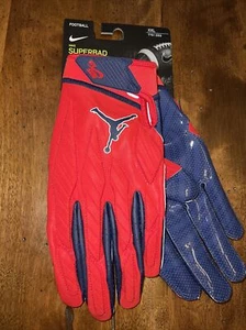 Air Jordan Super Bad Football Gloves Size XXL Patriots D’onta Hightower PE - Picture 1 of 4