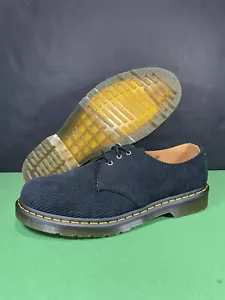 Dr. Martens 1461 Herren Größe 11 US schwarz Cord Kleid Schuhe Herzogin Oxford - Bild 1 von 11