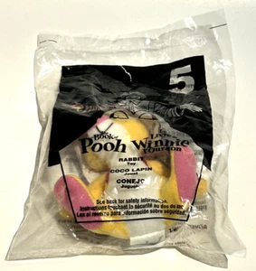2001 MCDONALD'S HAPPY MEAL TOY THE BOOK OF POOH RABBIT TOY #5 - Picture 1 of 2