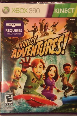 XBOX 360 Kinect Adventures! Game Unopened New in Package Requires Kinect Sensor - Image 1 of 4