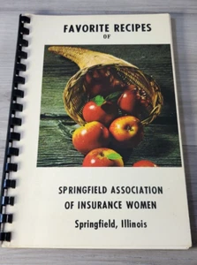 Favorite Recipes of Springfield Association of Insurance Women Dec 1973 Cookbook - Foto 1 di 18