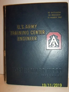 U.S. ARMY TRAINING CENTER - ENGINEER - Ft Leonard Wood, MO - 15 MARCH 1962 - Picture 1 of 12