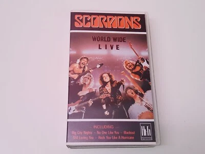 Scorpions World Wide Live VHS German PAL PMI Video Classic Rock Music - Bild 1 von 4