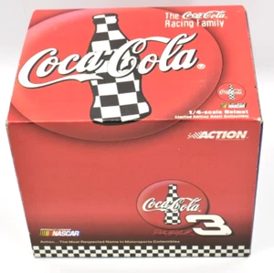 Dale Earnhardt Sr #3 Coca-Cola Racing Family Checkered bottle 1:4 Scale Helmet - Picture 1 of 9
