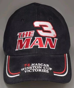 The Man Dale Earnhardt 76 Winston Cup Victories Vntg Snapback Hat Winners Circle - Picture 1 of 7