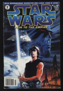 Star Wars Heredero del Imperio #1 Fino - 5,5 W Pgs Extranjero Sueco 1er Lanzado RARO - Imagen 1 de 2