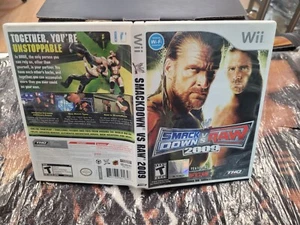 WWE Smackdown vs. Raw 2009 Wii CIB EN Tested Free Shipping in Canada !! - Picture 1 of 1