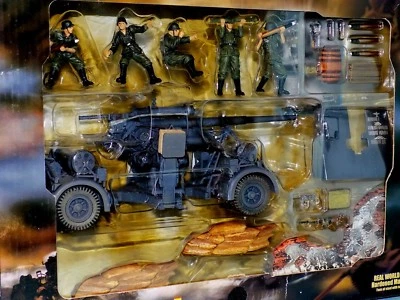 Krupp 88mm FlaK Gun  German Army  w / 5 figures FORCES OF VALOR 80034 1:32 - Image 1 of 4
