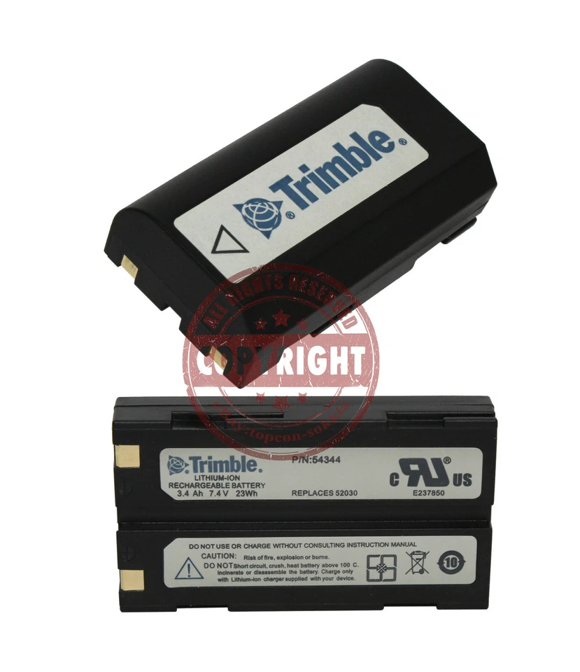 GPS BATTERY FOR TRIMBLE,54344,5700,5800,R6,R7,R8,SPS780,SPS880,DINI,52030,MT1000
