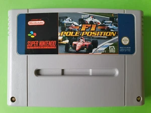 F1 POLE POSITION / jeu Super Nintendo - SNES / PAL FAH / UBI SOFT / TBE - Imagen 1 de 4