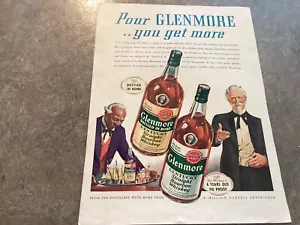1940 Vintage Print Ad Glenmore Kentucky Bourbon. Pour Glenmore - Bild 1 von 1