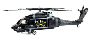 Custom Army Transport Helicopter Military UH-60 minigun made w/ real LEGO® brick - Picture 1 of 4