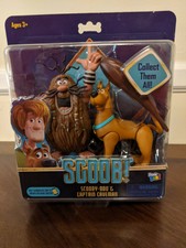 NEW SCOOB, Scooby Doo Movie Action Figure 2-pack Scooby-Doo & Captain Caveman :)