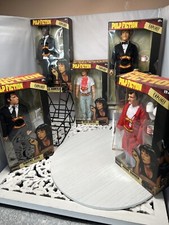 Pulp Fiction Full Set of FIVE Talking Figures NEW SEALED SET Tarantino FREE SHIP