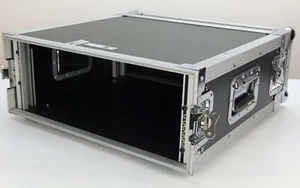 ROADINGER Verstärkerrack PR-2, 4HE, 47cm tief, Flightcase Amprack Endstufenrack - Picture 1 of 9