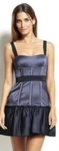 NWT BCBGMAXAZRIA MIA COCKTAIL PARTY CORSET DRESS DEWBERRY PURPLE SIZE 0 - Picture 1 of 8