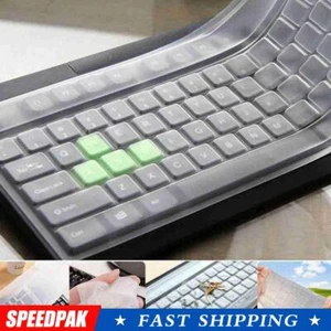 1 PIEZA Teclado Claro Universal Protector de la Piel Silicona Escritorio DE Cubierta W3G2 - Imagen 1 de 10
