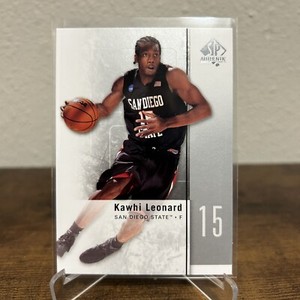 2011-12 SP Authentic SPA Basketball Kawhi Leonard San Antonio Spurs Rc Card #27