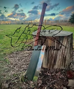 UBR MACHETE DIVISOR DE CERDO DE CAZA DE ACERO AL CARBONO HECHO A MANO PERSONALIZADO CON FUNDA - Imagen 1 de 1