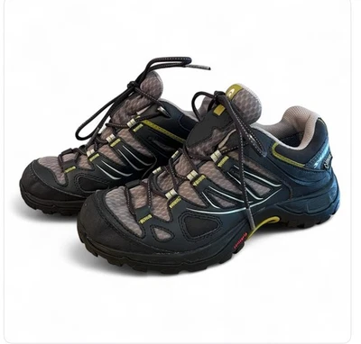 Salomon Ellipse Para Mujer 5.5 EE. UU. Negro Marrón Trail Senderismo Zapatos *SIN PLANTILLAS* Foto 1 de 4