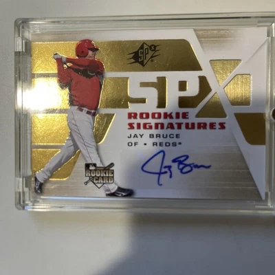 2008 Upper Deck SPx Jay Bruce Rookie Auto #146 Reds RC   MINT - Image 1 of 4