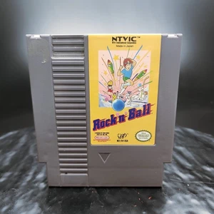 Rock'n'Ball NES Nintendo System Nur Spielkassette Getestet Original 1990 - Bild 1 von 5