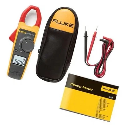 Fluke 373 True RMS 600A 600V AC/DC Digital Clamp Meter - Image 1 of 2