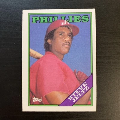 1988 Topps Steve Jeltz #126 Philadelphia Phillies  - Image 1 of 2