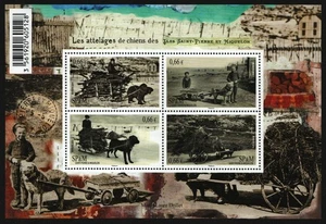 St. Pierre & Miquelon 2014 - Mi-Nr. Block 20 ** - MNH - Hunde / Dogs - Picture 1 of 1
