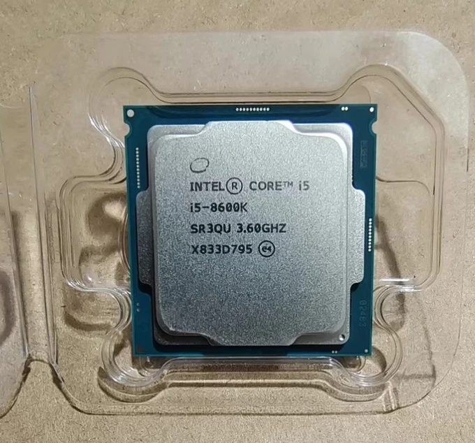 8Th Gen Intel Core i5 8600K LGA 1151 CPU Processor 3.6 GHz Six-Core SR3QU - Image 1 of 2