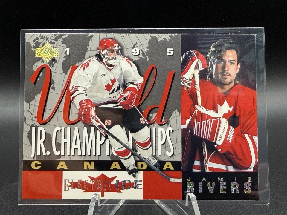 1994-95 Upper Deck ELECTRIC ICE # 501 Jamie Rivers TEAM CANADA - Image 1 of 2