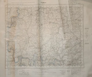 PLAN - CARTE DE FRANCE AU 50 000² ( Type 1922 ) - FUMAY - Service Géo de l'Armée - Picture 1 of 2