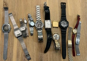 VTG Watch Lot Men’s & Women’s Running Non Running Bracelets Seiko Waltham - Picture 1 of 20