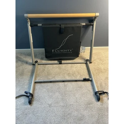 Fluidez Fitness Barra de Ballet Evolucionada Ejercicio Pilates Danza Yoga Mat Estiramiento Foto 1 de 4