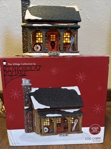 Villaggio di Natale Capanna di Legno Quadrata San Nicola - Foto 1 di 5