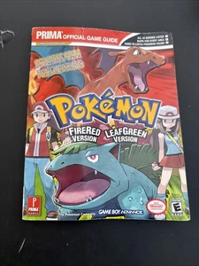 Pokemon Feuerrot Blattgrüne Version Prima Offizielles Spiel Strategiehandbuch - Bild 1 von 22